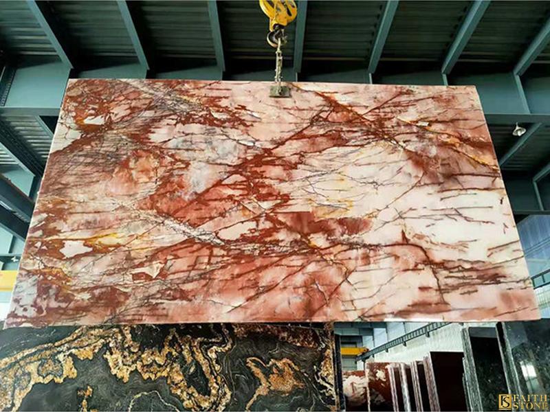 Red Granite Marble Tiles