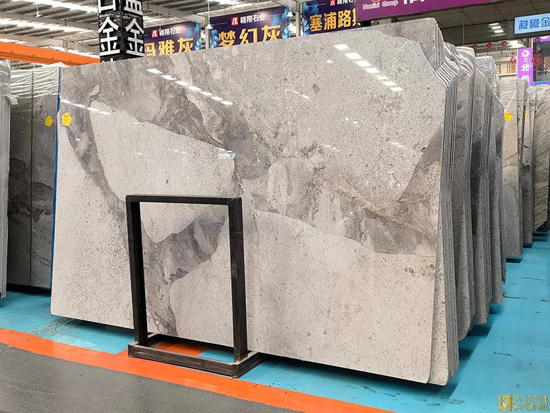 Grey Quartzite Marble Slabs