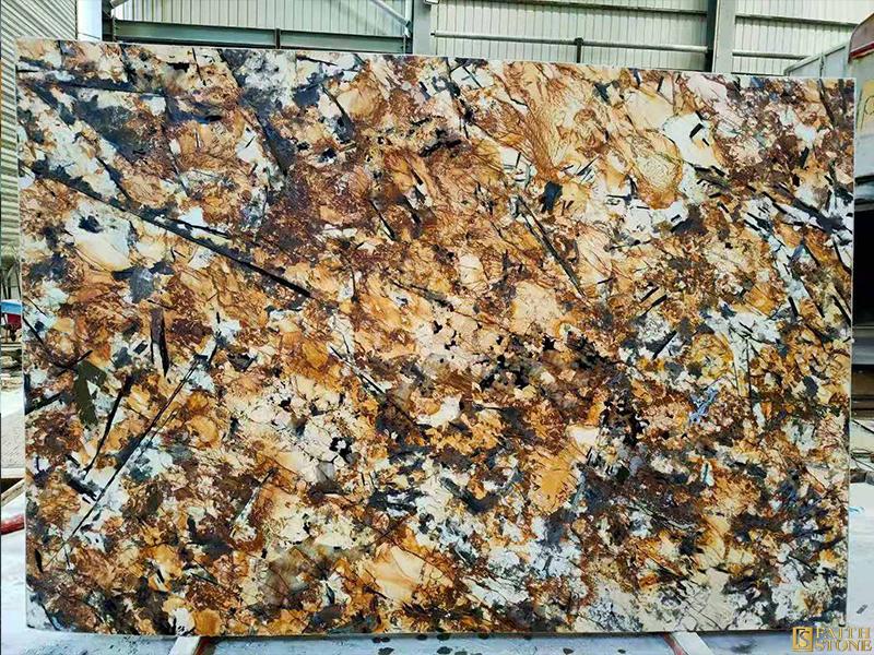 Gold Sunflower Granite