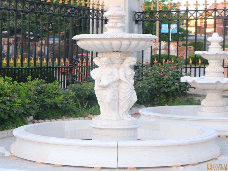 Figure Statue Water Fountain