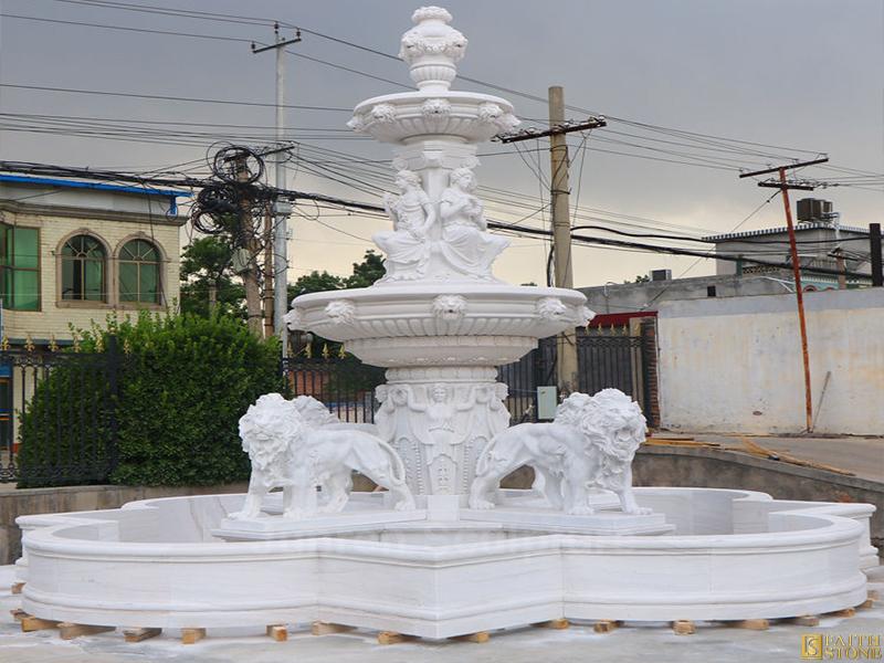 Figure Statue Water Fountain