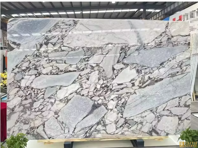 Calacatta Viola White Marble Slabs