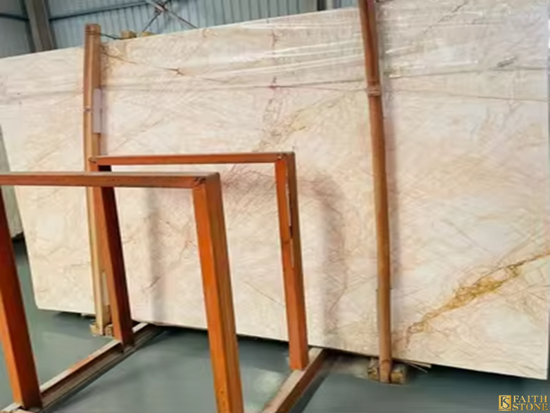 Golden Spider Marble Slabs